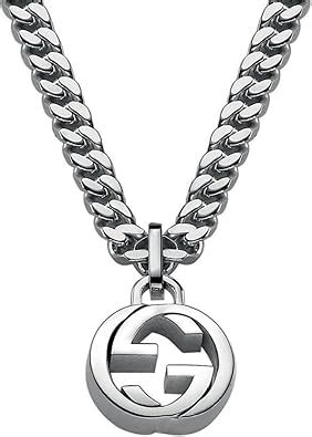 gucci kette silber|gucci silverketten herren.